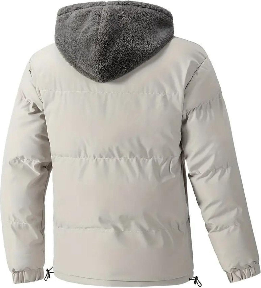 JAMES - Winterjacke aus Baumwollfleece