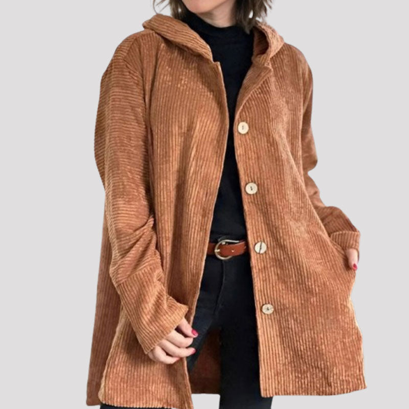Ingrid | Warme Herbstjacke aus Cord