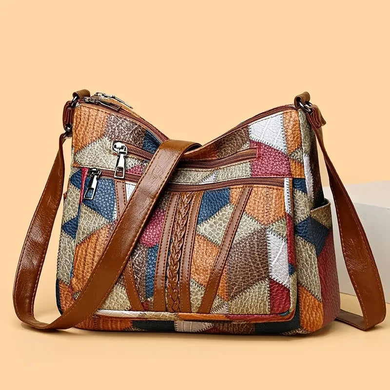 Samira - Elegante Handtasche mit Geometrischem Design