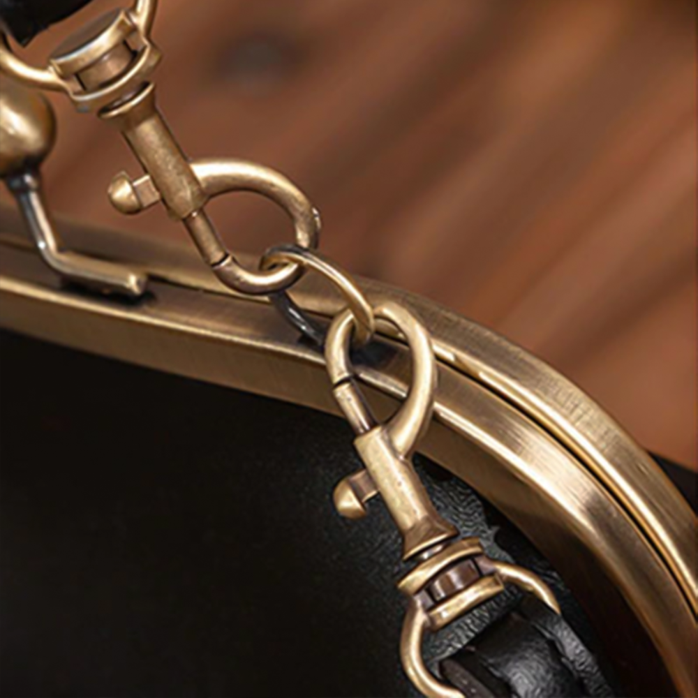 Vintage-Kuss-Schloss-Tasche - Grace's Retro Chic Essential