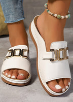Mariya ~ Bequeme Sandalen mit Keilabsatz