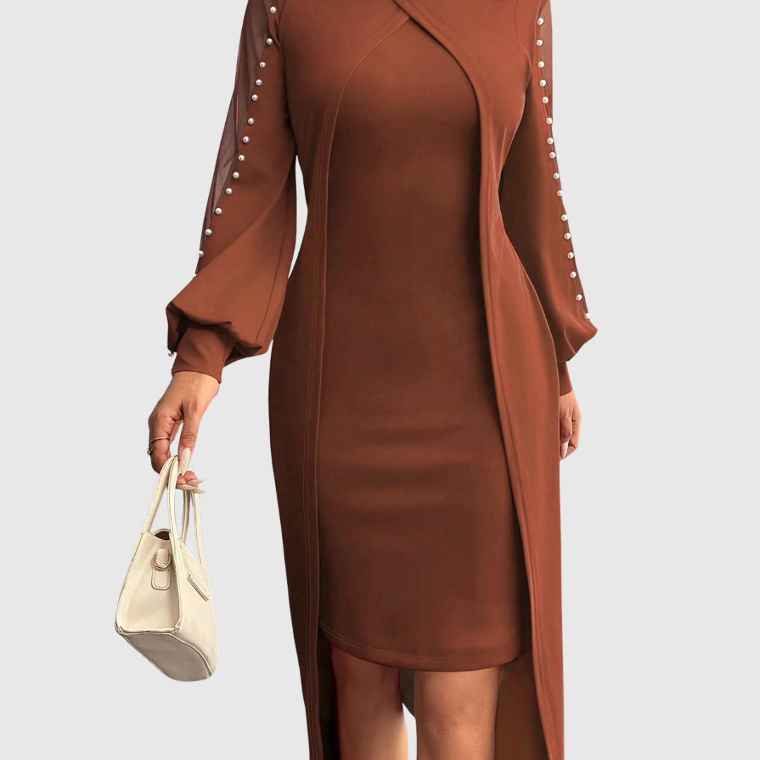 Latilda | Elegantes langes formelles Kleid