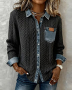 Denim - Langarmshirt