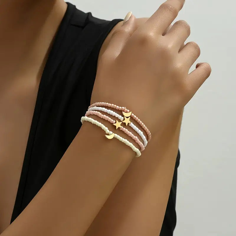 Stern und Mondarmband | Gemeinsam gegen Brustkrebs