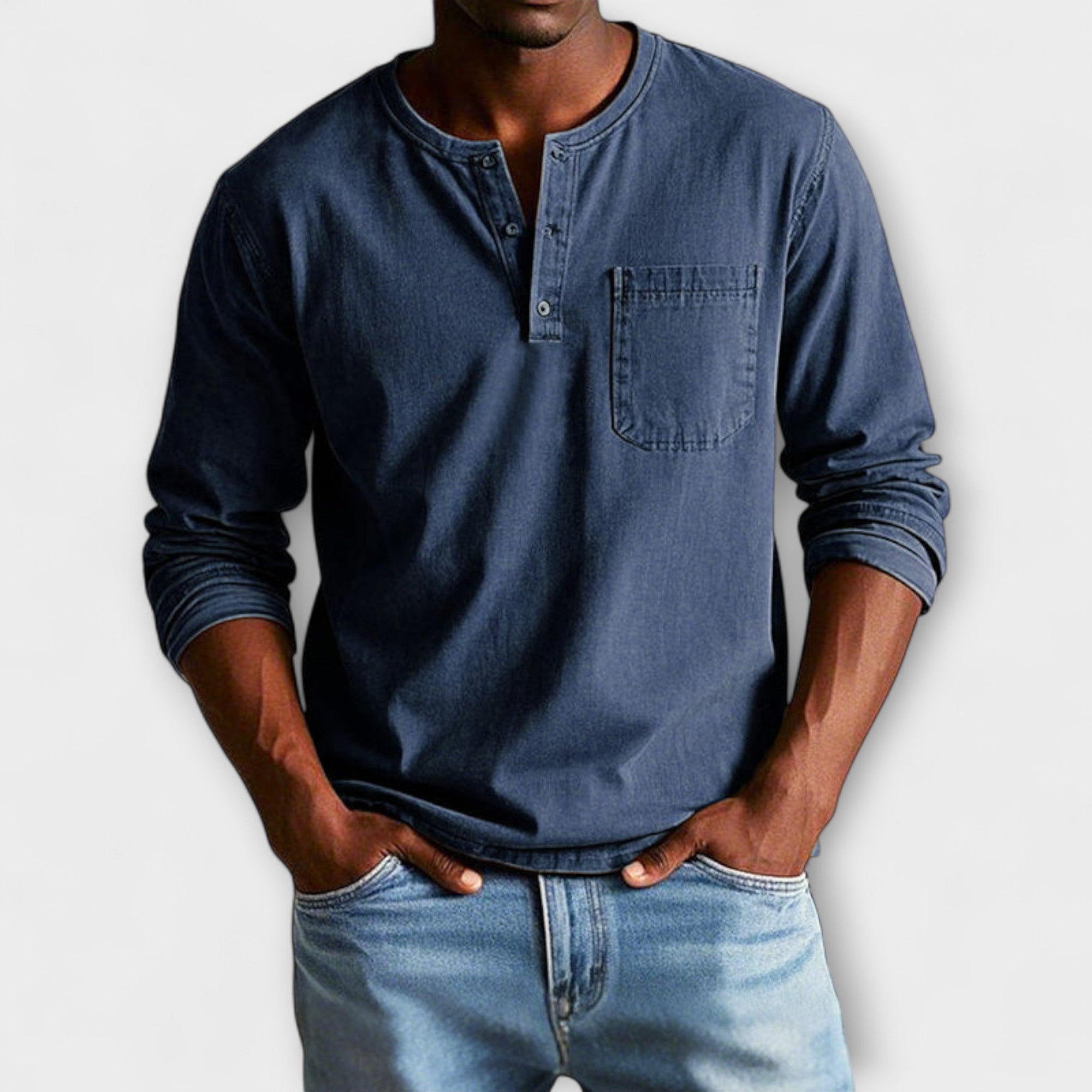 Fabian - Vintage Langarmhemd