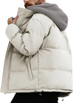 JAMES - Winterjacke aus Baumwollfleece