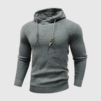 Leo | Modischer Hoodie mit Waffelmuster