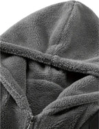 JAMES - Winterjacke aus Baumwollfleece