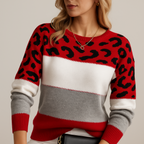 Valmont | Eleganter Leoparden-Pullover
