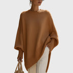 Livia – Oversized Poncho-Pullover