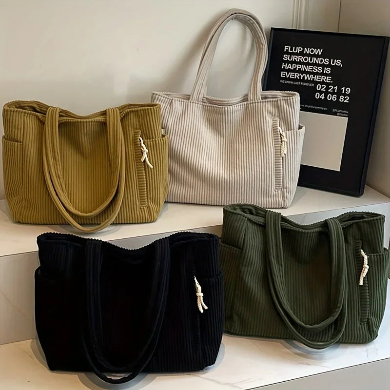 Shiloh – Cord Schultertasche