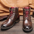 Kevin | Oxford-Stiefel aus Leder