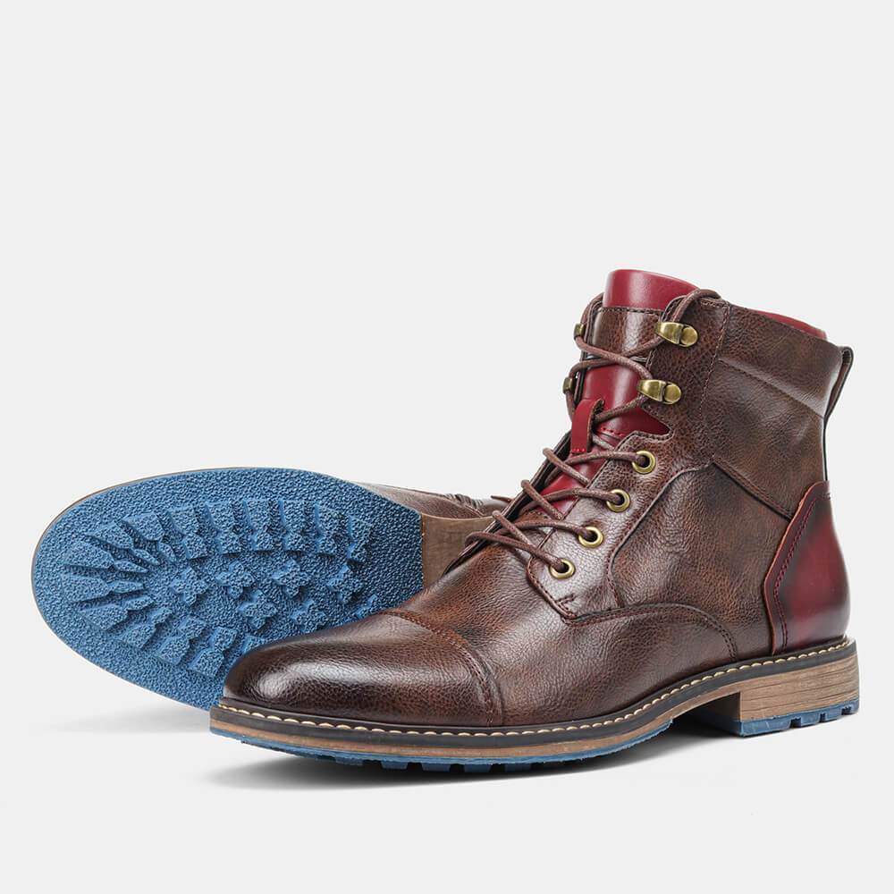 Kevin | Oxford-Stiefel aus Leder