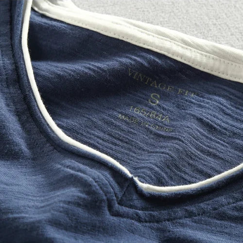 NOEL - Langärmliges Baumwollhemd