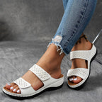 Ortholuxe – Atmungsaktive Orthopädische Slip-In Sandalen für Damen