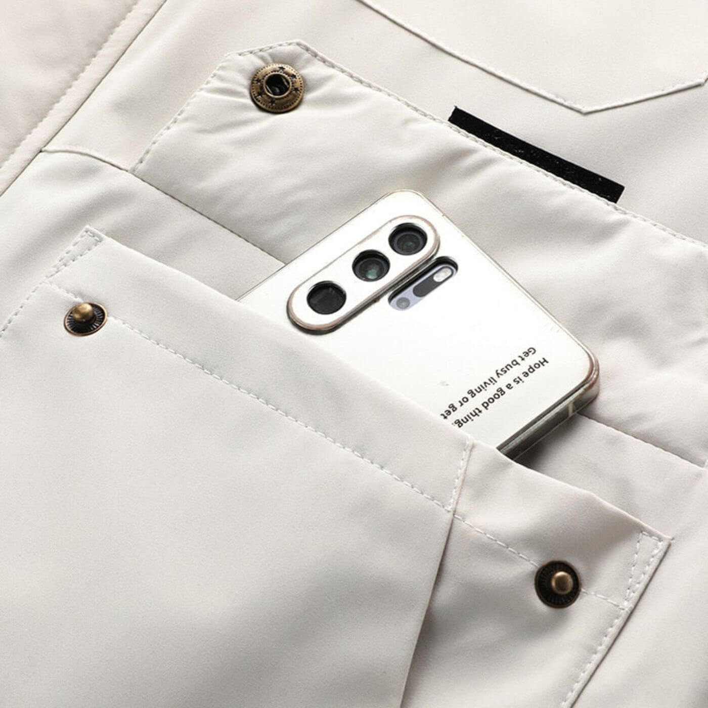 FYOW | Wasserdichte Herren Outdoorjacke für Herbst & Winter