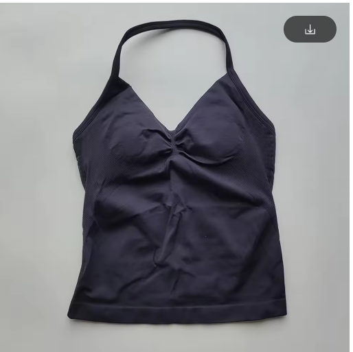 LADY Rückenfreies Gym-Top mit Scrunch-Effekt