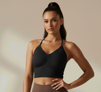 LADY Rückenfreies Gym-Top mit Scrunch-Effekt