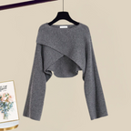 Alessia - Elegantes Strickkleid-Set